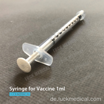 Leere Impfstoffspritze 1ml